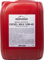 Купити моторне мастило Norvego Diesel Max 15W-40 20L  за ціною від 2050 грн.
