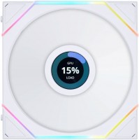 Купить система охолодження Lian Li Uni Fan TL140 LCD White: цена от 2899 грн.