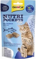 Купити корм для кішок GimCat Nutri Pockets Tuna 60 g  за ціною від 92 грн.