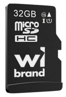 Купити карта пам'яті Wibrand microSD UHS-I Class 10 (microSDHC UHS-I Class 10 32Gb) за ціною від 165 грн.