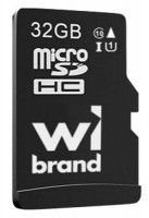 Купити карта пам'яті Wibrand microSD UHS-I Class 10 + Adapter (microSDHC UHS-I Class 10 + Adapter 32Gb) за ціною від 169 грн.