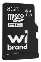 Купити карта пам'яті Wibrand microSD Class 10 + Adapter за ціною від 110 грн.