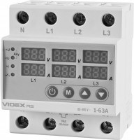 Купить реле напряжения Videx VF-RS-3RNT63  по цене от 2810 грн.