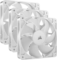 Купити система охолодження Corsair RS120 White Triple Pack за ціною від 1929 грн.