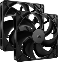 Купити система охолодження Corsair RS140 Black Dual Pack за ціною від 1929 грн.