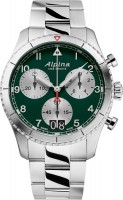 Купити наручний годинник Alpina Startimer Pilot Quartz Chrono Big Date AL-372GRS4S26B  за ціною від 57630 грн.