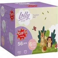 Купити підгузки Lolly Premium Soft Set 6 (/ 56 pcs) за ціною від 499 грн.