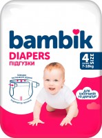 Купити підгузки Bambik Diapers 4 за ціною від 235 грн.