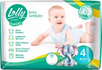 Купити підгузки Lolly Extra Soft & Dry 4 за ціною від 246 грн.