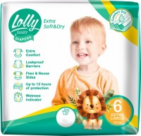 Купити підгузки Lolly Extra Soft & Dry 6 за ціною від 246 грн.