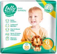 Купити підгузки Lolly Extra Soft & Dry 6 (/ 30 pcs) за ціною від 232 грн.