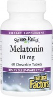 Купить аминокислоты Natural Factors Melatonin 10 mg (60 tab) по цене от 370 грн.