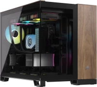 Купити корпус Corsair 2500X Black/Walnut Wood  за ціною від 10004 грн.