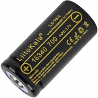 Купить акумулятор / батарейка Liitokala 1x16340 700 mAh: цена от 130 грн.