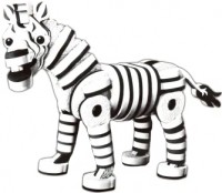 Купить 3D пазл Sen Yan Toys Zebra SY1006  по цене от 229 грн.