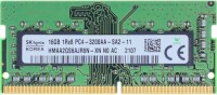 Купити оперативна пам'ять Hynix HMA SO-DIMM DDR4 1x16Gb (HMAA2GS6AJR8N-XN) за ціною від 1380 грн.