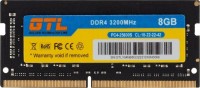 Купити оперативна пам'ять GTL DDR4 SO-DIMM 1x8Gb (GTLSD8D432BK) за ціною від 759 грн.