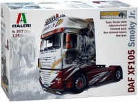 Купити збірна модель ITALERI DAF XF105 Smoky Jr (1:24)  за ціною від 3741 грн.