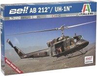 Купити збірна модель ITALERI Bell AB 212 / UH-1N (1:48)  за ціною від 1047 грн.