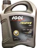 Купити моторне мастило Igol Profive C4 5W-30 4L  за ціною від 1618 грн.