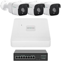 Купити комплект відеоспостереження GreenVision GV-IP-K-W86/03  за ціною від 8329 грн.