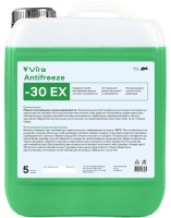 Купити охолоджувальна рідина VIRA Antifreeze EX -30C Green 5L  за ціною від 195 грн.