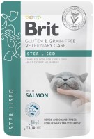 Купити корм для кішок Brit Sterilised Cat Pouch 85 g  за ціною від 58 грн.