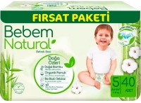 Купити підгузки Bebem Natural 5 (/ 40 pcs) за ціною від 362 грн.