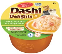 Купити корм для кішок INABA Dashi Delights Chicken/Tuna/Scallop 70 g за ціною від 97 грн.