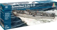 Купить збірна модель ITALERI Schnellboot S-26/S-38 (1:35): цена от 7476 грн.