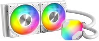Купити система охолодження Montech HyperFlow ARGB 240 White  за ціною від 7692 грн.
