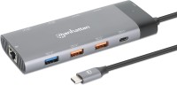 Купить кардридер / USB-хаб MANHATTAN USB-C PD 10-in-1 Dual Monitor 8K Docking Station / Multiport Hub: цена от 149 грн.