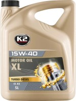 Купити моторне мастило K2 Motor Oil 15W-40 XL-TD 5L  за ціною від 758 грн.