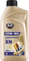 Купить моторное масло K2 Motor Oil 10W-40 XN 1L  по цене от 195 грн.