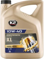 Купить моторное масло K2 Motor Oil 10W-40 XL-TD 5L  по цене от 977 грн.