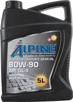 Купити трансмісійне мастило Alpine Gear Oil TS 80W-90 GL-4 5L  за ціною від 1433 грн.