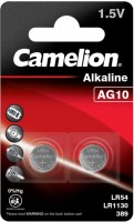 Купить акумулятор / батарейка Camelion 2xAG10: цена от 59 грн.