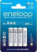 Купить аккумулятор / батарейка Panasonic Eneloop Pro 4xAAA 800 mAh  по цене от 696 грн.