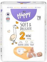 Купить подгузники Bella Baby Happy Soft & Delicate Mini 2 (/ 78 pcs) по цене от 600 грн.