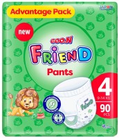 Купити підгузки Goo.N Friend Pants 4 (/ 90 pcs) за ціною від 699 грн.