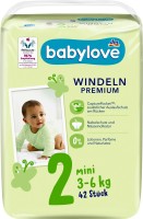 Купити підгузки Babylove Premium 2 (/ 42 pcs) за ціною від 290 грн.