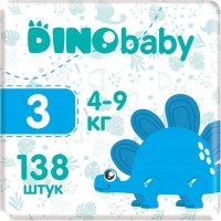 Купити підгузки Dino Baby Diapers 3 (/ 138 pcs) за ціною від 709 грн.