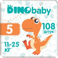 Купити підгузки Dino Baby Diapers 5 (/ 108 pcs) за ціною від 708 грн.