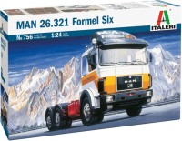 Купить сборная модель ITALERI MAN 26.321 Formel Six (1:24)  по цене от 2520 грн.