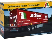 Купить сборная модель ITALERI Curtainside Trailer Schoeni.ch (1:24)  по цене от 2520 грн.