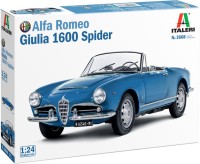 Купити збірна модель ITALERI Alfa Romeo Giulia 1600 Spider (1:24)  за ціною від 1554 грн.