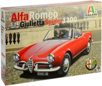 Купити збірна модель ITALERI Alfa Romeo Giulietta Spider 1300 (1:24)  за ціною від 1554 грн.