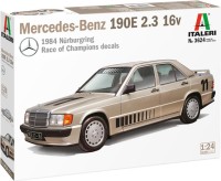 Купити збірна модель ITALERI Mercedes-Benz 190E 2.3 16v (1:24)  за ціною від 1645 грн.