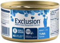 Купити корм для кішок Exclusion Adult Noble Grain Tuna Canned 85 g  за ціною від 64 грн.