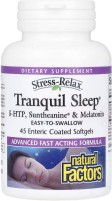 Купити амінокислоти Natural Factors Tranquil Sleep Caps (45 cap) за ціною від 442 грн.